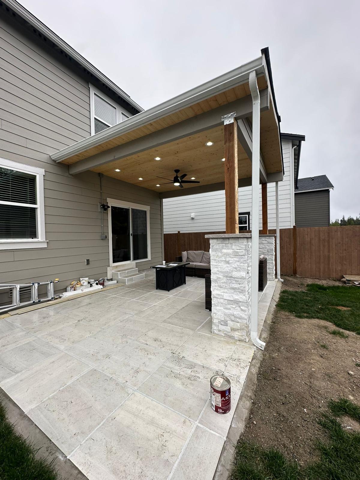 Exterior & Deck remodel project 3 by SanVision LLC in Seattle