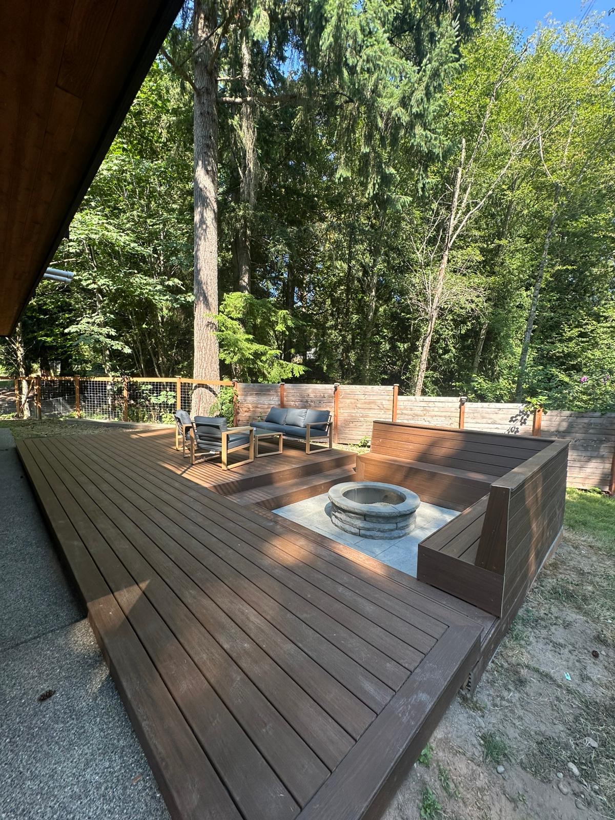 Exterior & Deck remodel project 14 by SanVision LLC in Seattle