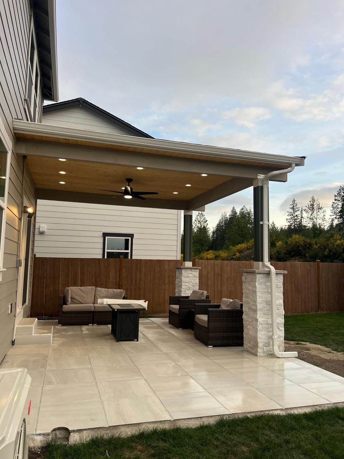 Exterior & Deck remodel project 17 by SanVision LLC in Seattle